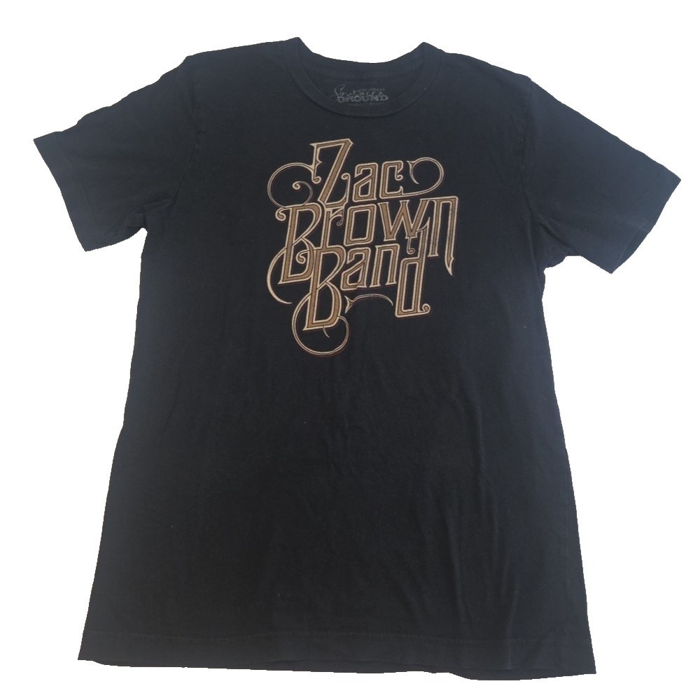 Southern Ground  Zac Brown Band Welcome Home 2017 Tour T=Shirt Mens SZ M Black